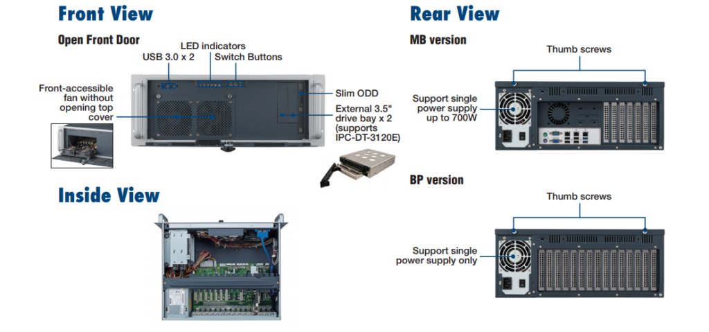 Apparence-Châssis-PC-industriel-ACP-4020-Advantech