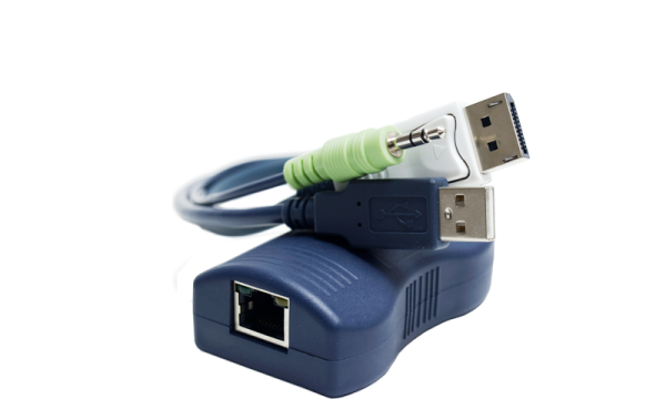 Convertisseur USB, DisplayPort, 3.5mm vers CATx​