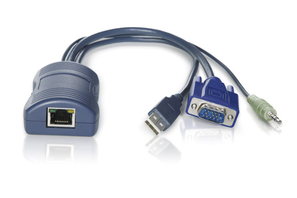 Convertisseur USB, VGA, 3.5mm vers CATx