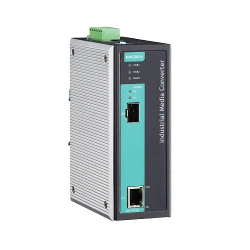 Moxa IMC-101G - Convertisseur Ethernet vers fibre optique