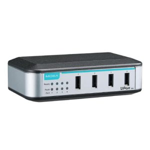 Moxa UPort 204 – Hub USB industriel