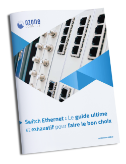 Mockup ebook switch Ethernet