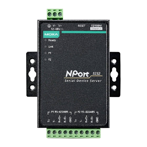 NPort 5232 – Convertisseur RS422/485 vers Ethernet (2 ports)