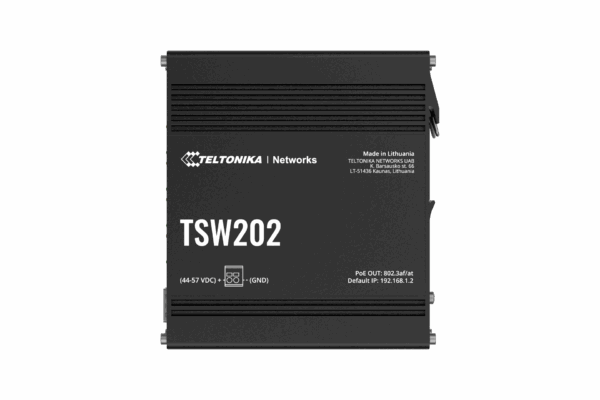 Teltonika TSW202 – Switch Ethernet Manageable PoE+ Teltonika TSW202 – Switch Ethernet Manageable PoE+