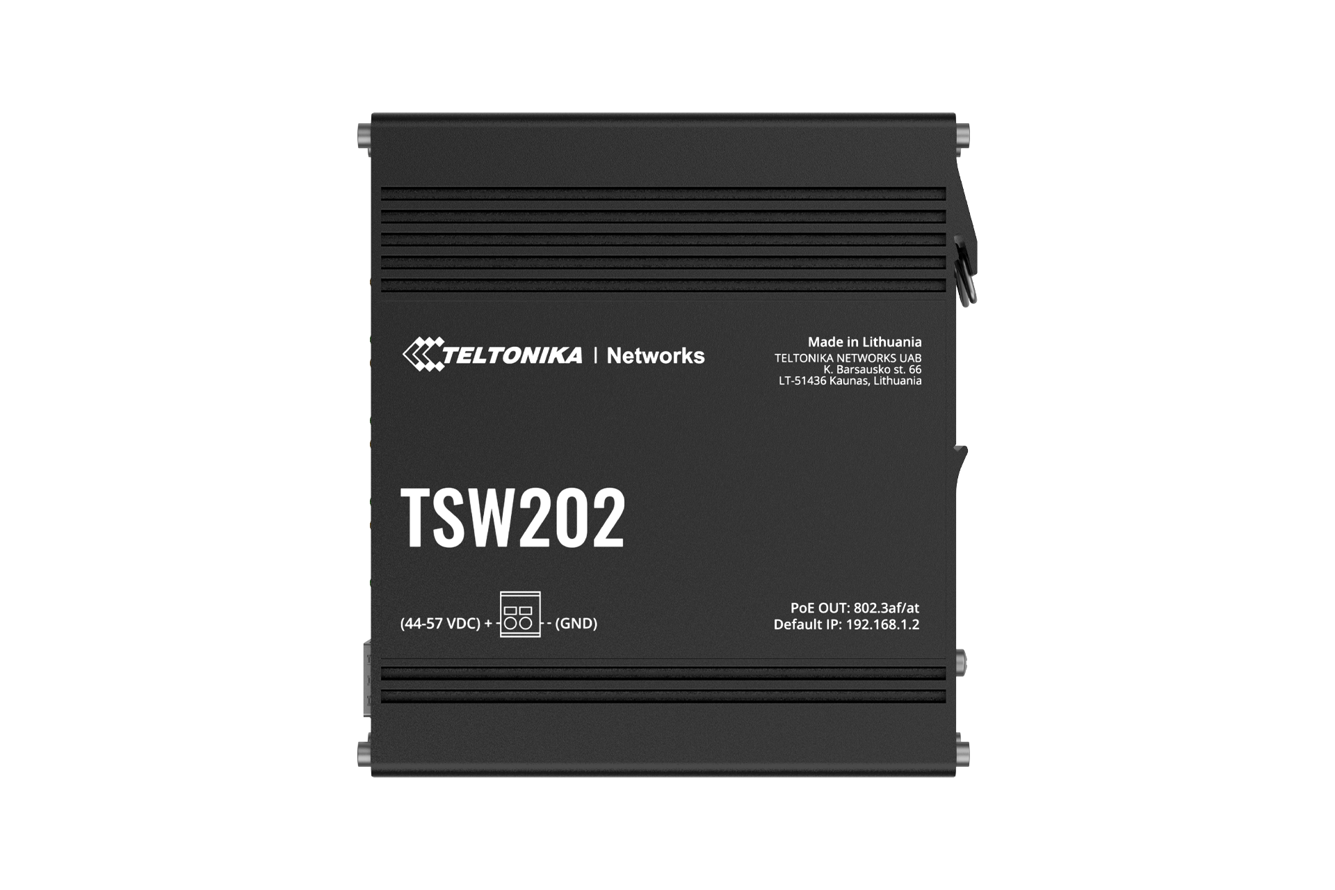 Teltonika TSW202 – Switch Ethernet Manageable PoE+
